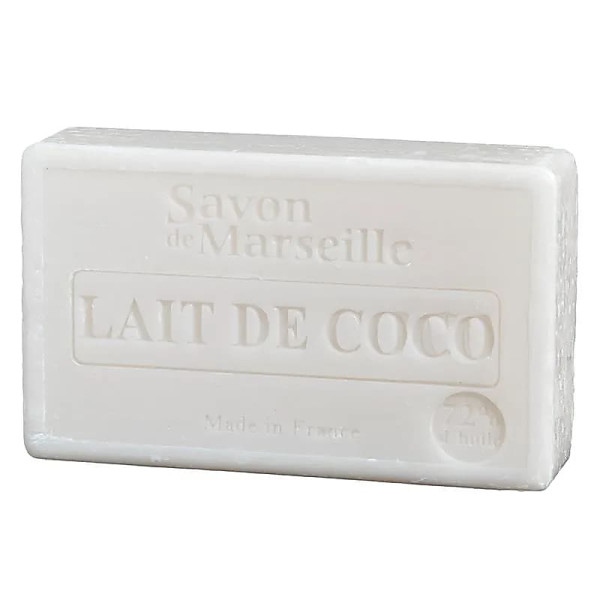 Savon de Marseille naturel lait de coco -- 100 g