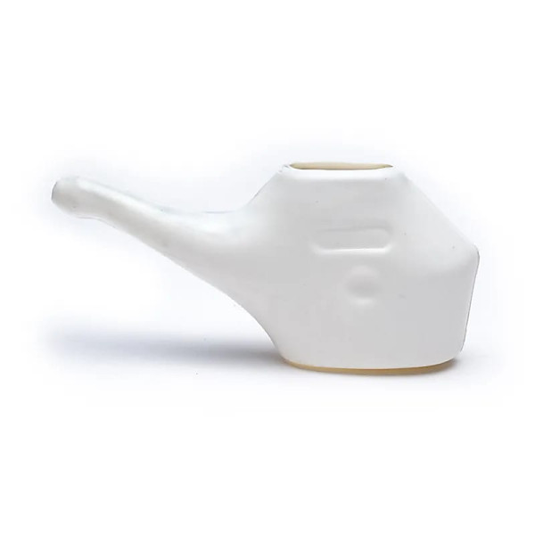 Neti pot plastique -- 17.5x7 cm； 150 ml