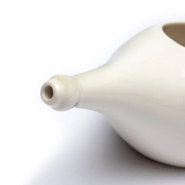 Neti pot céramique -- 17.5x7 cm； 150 ml