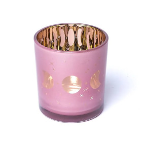 Bougeoir phases lunaires -- 7,3x8 cm