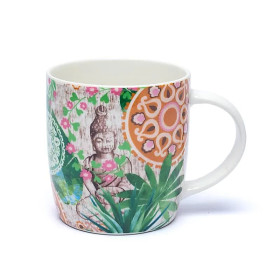 Tasse à thé infuseur Bouddha paradis -- ±400 ml