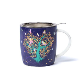 Tasse Infuseur à Thé Lovebirds -- ±400ml