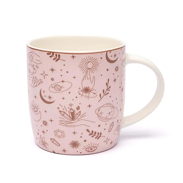 Mug avec filtre symboles mystiques -- ±400 ml