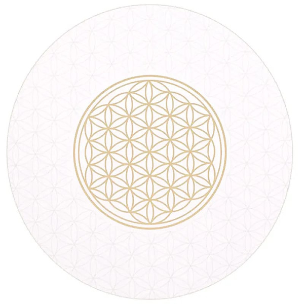 Sous verres Fleur de Vie ensemble de 6 --150g