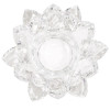 Bougeoir Lotus cristal M -- 4.5x11 cm