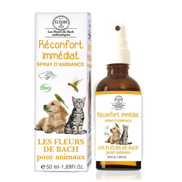 Vaporisateur Bach pour animaux domestiques BIO -- 50ml