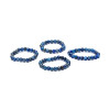 Bague élastique lapis lazuli -- 3 mm