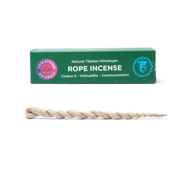 Encens Cordelette 5ème chakra comunication -- ±15cm； ±43g