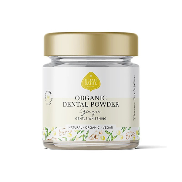 Poudre dentaire au Gingembre bio Eliah Sahil -- 45 g