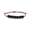 Bracelet tourmaline ajustable -- 0.6 cm