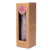 Bougie stéarine lotus violet non parfumée -- 21x6.5 cm