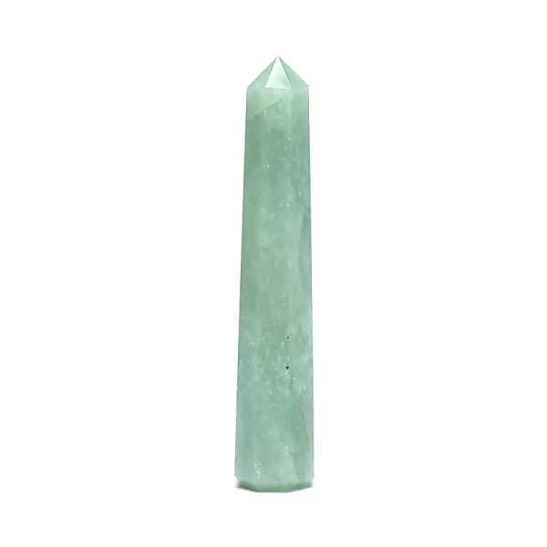 Obélisque en Aventurine verte -- 7.5 - 10 cm