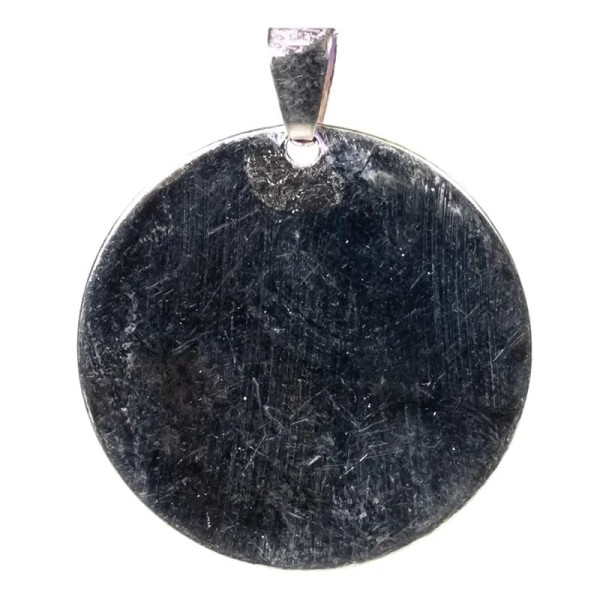 Pendentif Fleur de Vie violet -- 3.8 cm