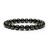 Bracelet élastique en Pyrite -- 0.8cm；9cm