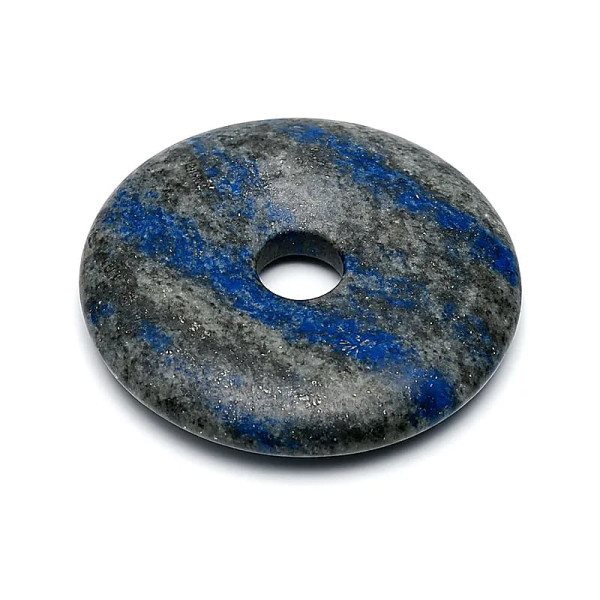 Donut lapis lazuli sans cordon -- 5,0 cm
