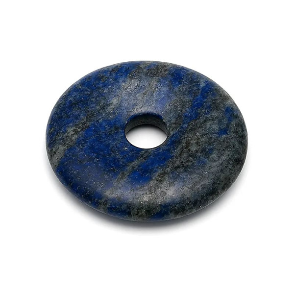 Donut lapis lazuli sans cordon -- 5,0 cm