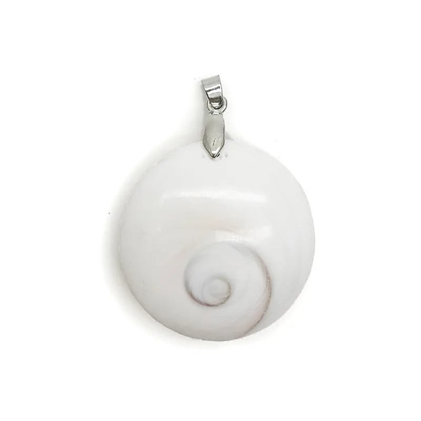 Gomati chakra  Pendentif rond -- 4cm