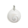 Gomati chakra  Pendentif rond -- 4cm