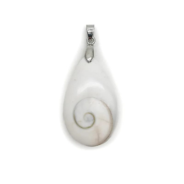 Gomati chakra  Pendentif Gouttelette  -- 2.5-4cm