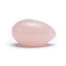 Oeuf Yoni Quartz rose -- 2.5x4cm