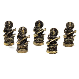 Statuette Saraswati -- 24 g； 3.5 cm