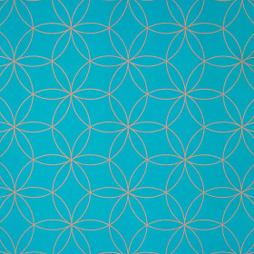 Papier cadeau Fleur de Vie 3 feuilles -- 50x90cm