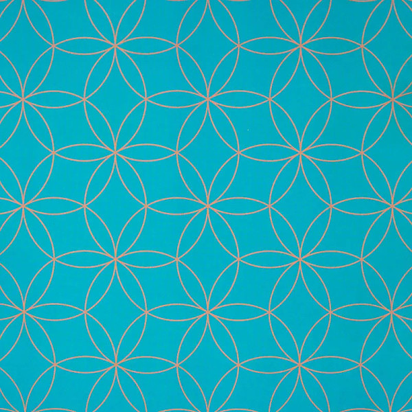 Papier cadeau Fleur de Vie 3 feuilles -- 50x90cm