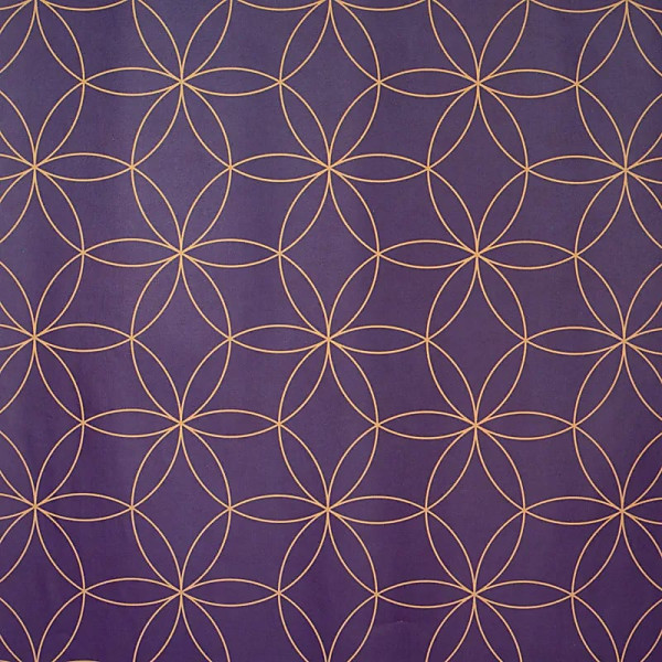 Papier cadeau Fleur de Vie 3 feuilles -- 50x90cm