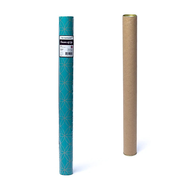 Papier cadeau Fleur de Vie 3 feuilles -- 50x90cm