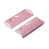 Boîtes à oreillers S lune et étoiles rose -- 12x6cm