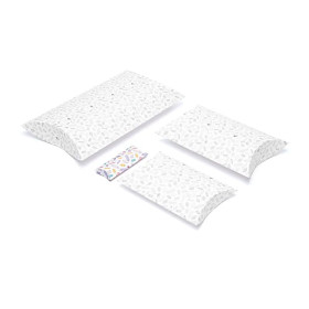 Boîtes à oreillers S Diamants multicolores -- 12x6cm