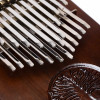 Hluru Kalimba 24 touches noyer avec Arbre de Vie -- 20x14cm