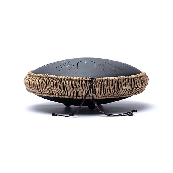 Hluru Tambour à languettes 15 notes fa＃-mineur Eolien -- ±36cm