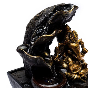 Fontaine à eau Ganesh -- 13,3x13,3x19,5cm