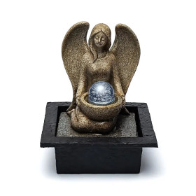 Fontaine d'eau ange L -- 21x18,3x27 cm