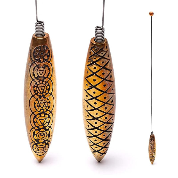 Bio-tensor cuivre 7 Chakras -- 29-30 cm