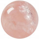 Sphère Quartz Rose - Pièce de 40 mm