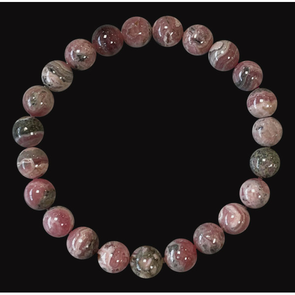 Rhodocrosite 8mm