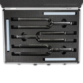 Set Diapasons Quartz cristal équilibrage des Chakra 440 Hz