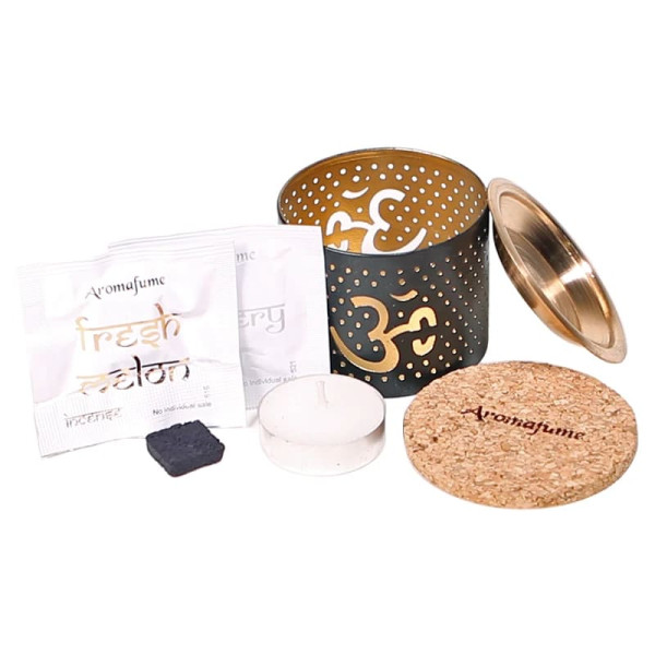 Aromafume brûle encens Exotic diffuser OM -- 100 g； 6.5x7 cm