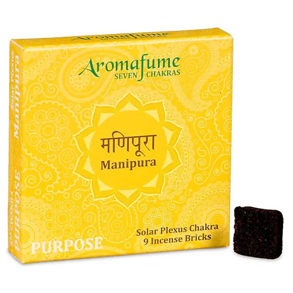 Aromafume briques d'encens Chakra 3°chakra-- 40 g