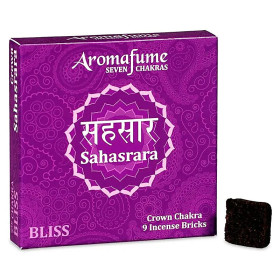 Aromafume briques d'encens Chakra 7°chakra -- 40 g