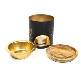 Aromafume Brûleur d'encens Arbre de vie -- 8x9 cm； 120 g