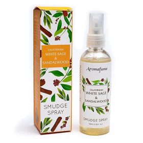 Smudge spray Sauge blanche & Bois de Santal Aromafume -- 100ml