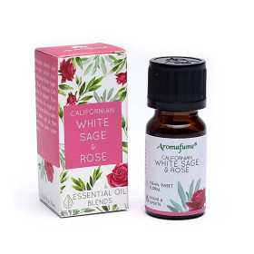 Mélange huiles essentielles Sauge blanche /Rose -- 10 ml