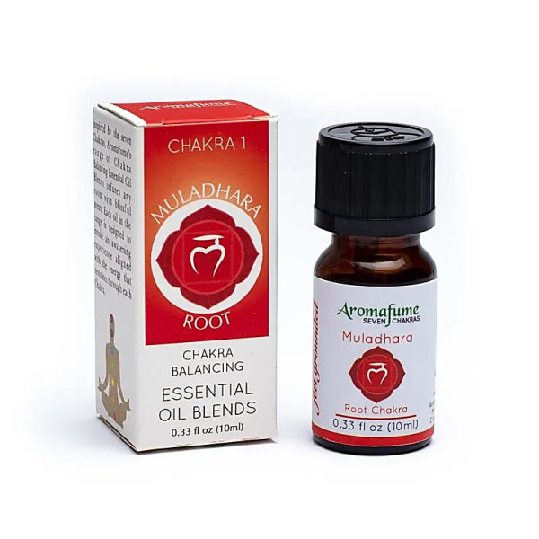 Mélange huiles essentielles de chakra Muladhara -- 10 ml