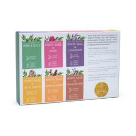 Set de 6 sprays de Sauge blanche Aromafume -- 6x50 ml