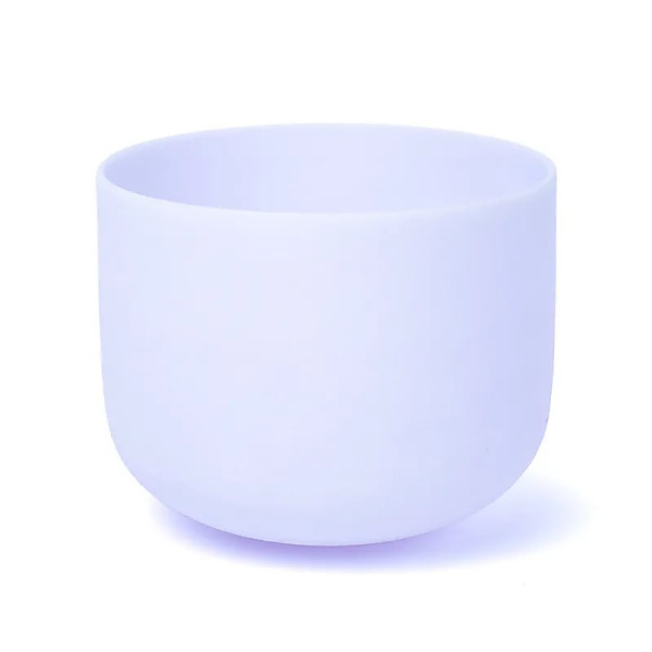 Bol chantant cristal violet F-note 432 Hz + sac -- ±20 cm