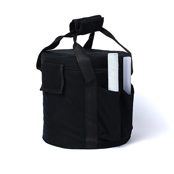 Bol chantant en cristal clair 5° chakra  note SOL 432Hz + sac -- 18cm