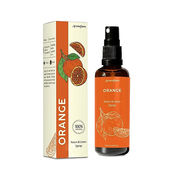Aromafume spray d'ambiance et de blanchisserie Orange -- 100 ml